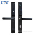 Smart Door Lock IP65 Waterproof Smart Fingerprint Handle Door Lock Supplier